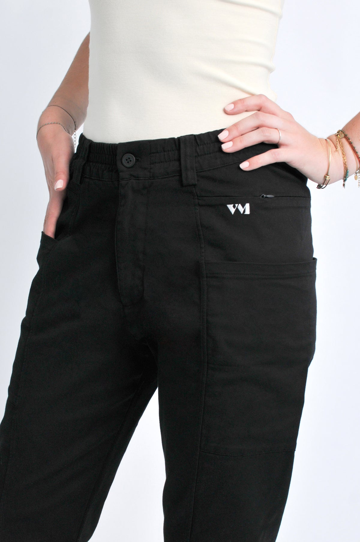 Pantalon médical Dioca noir