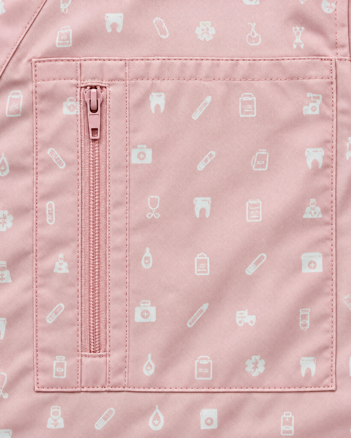 Blouse à pressions Myrrha Pink