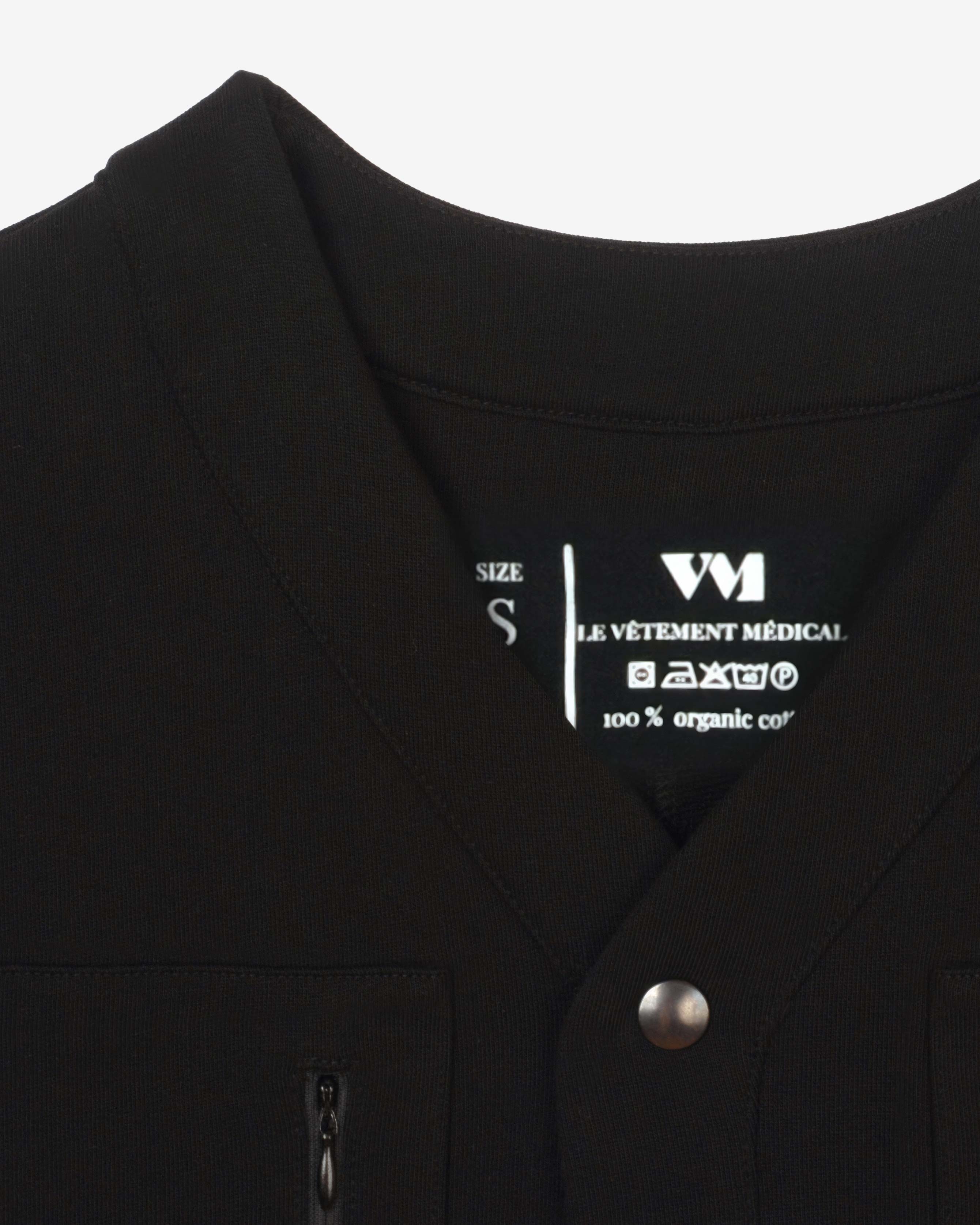 Cardigan Mixte Lilium Noir