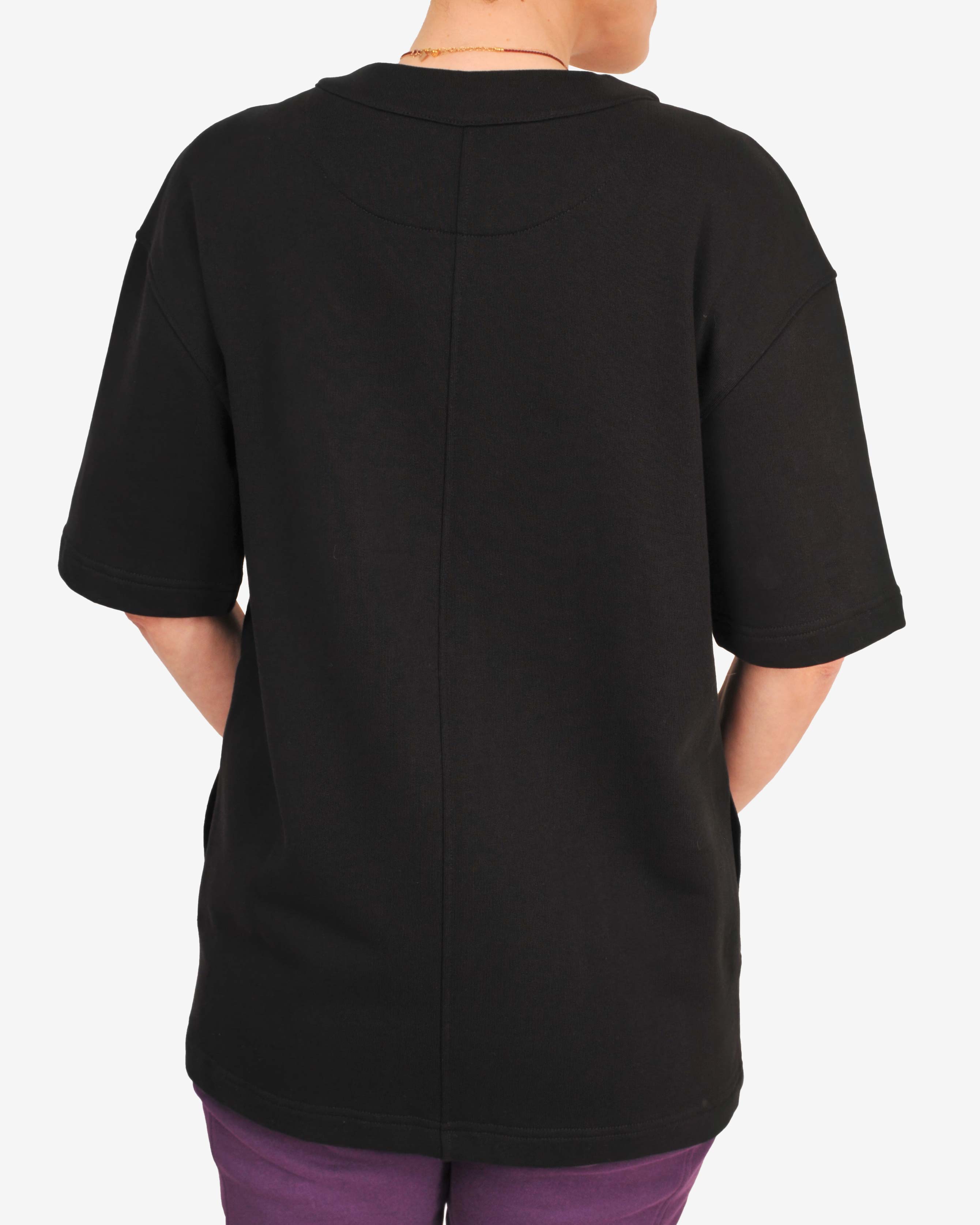 Cardigan pressions Lilium Noir
