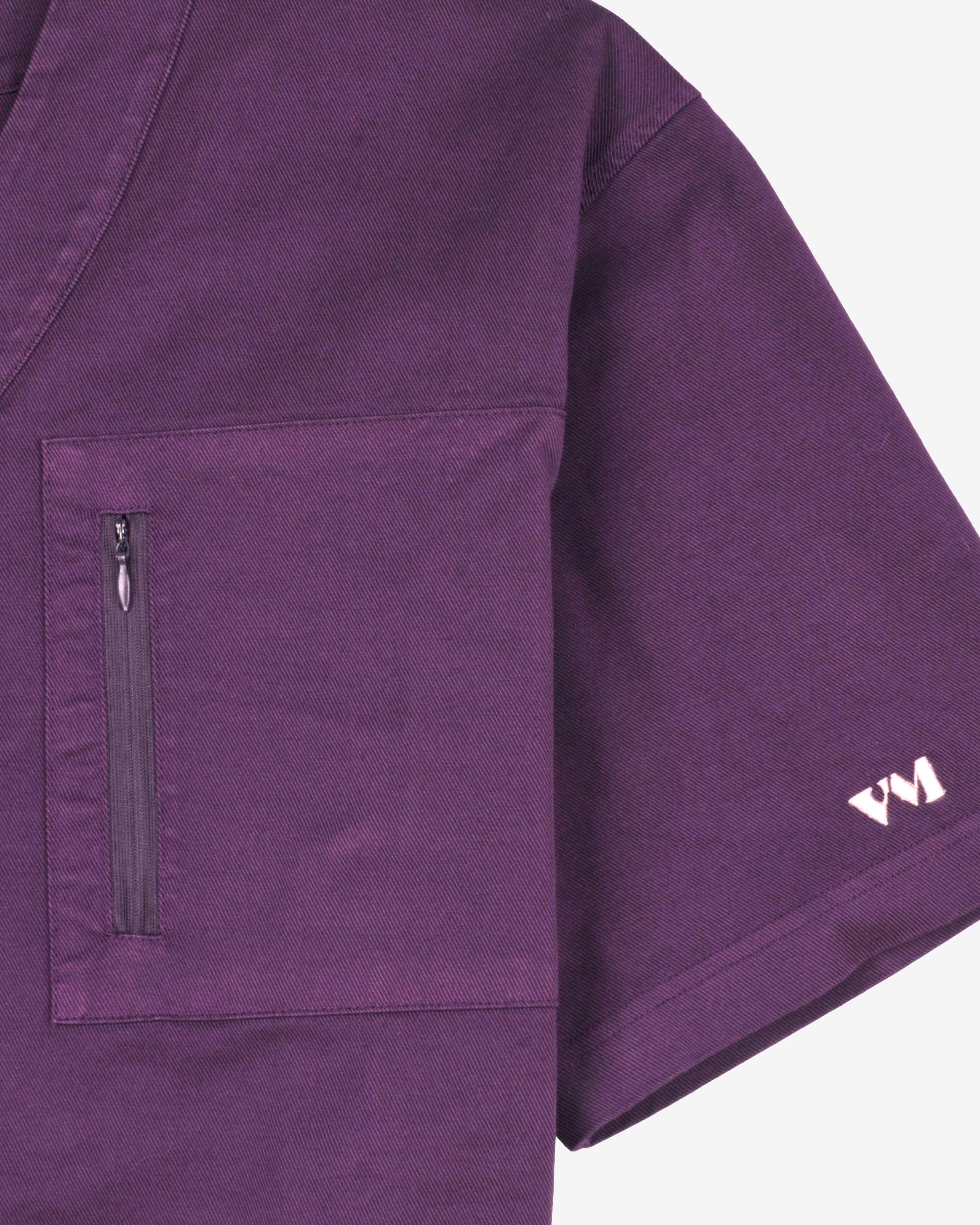 Cardigan mixte Myrrha Prune