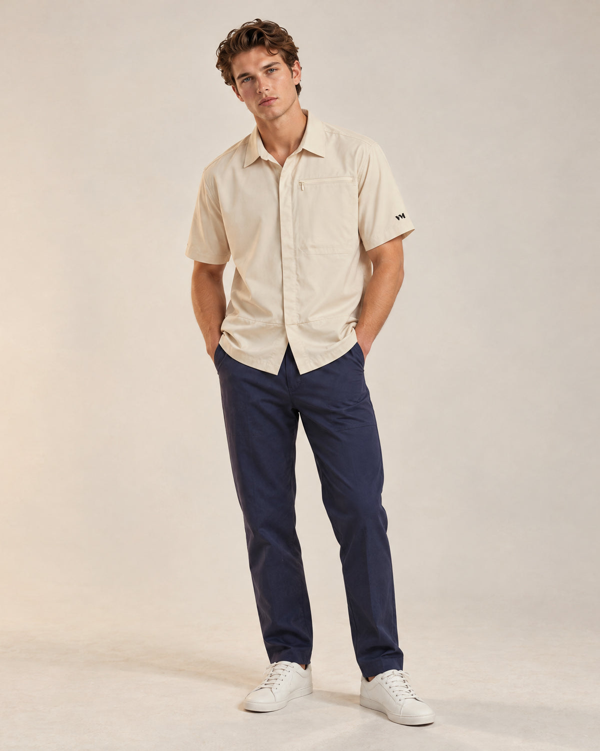 Blouse médicale homme Albius beige