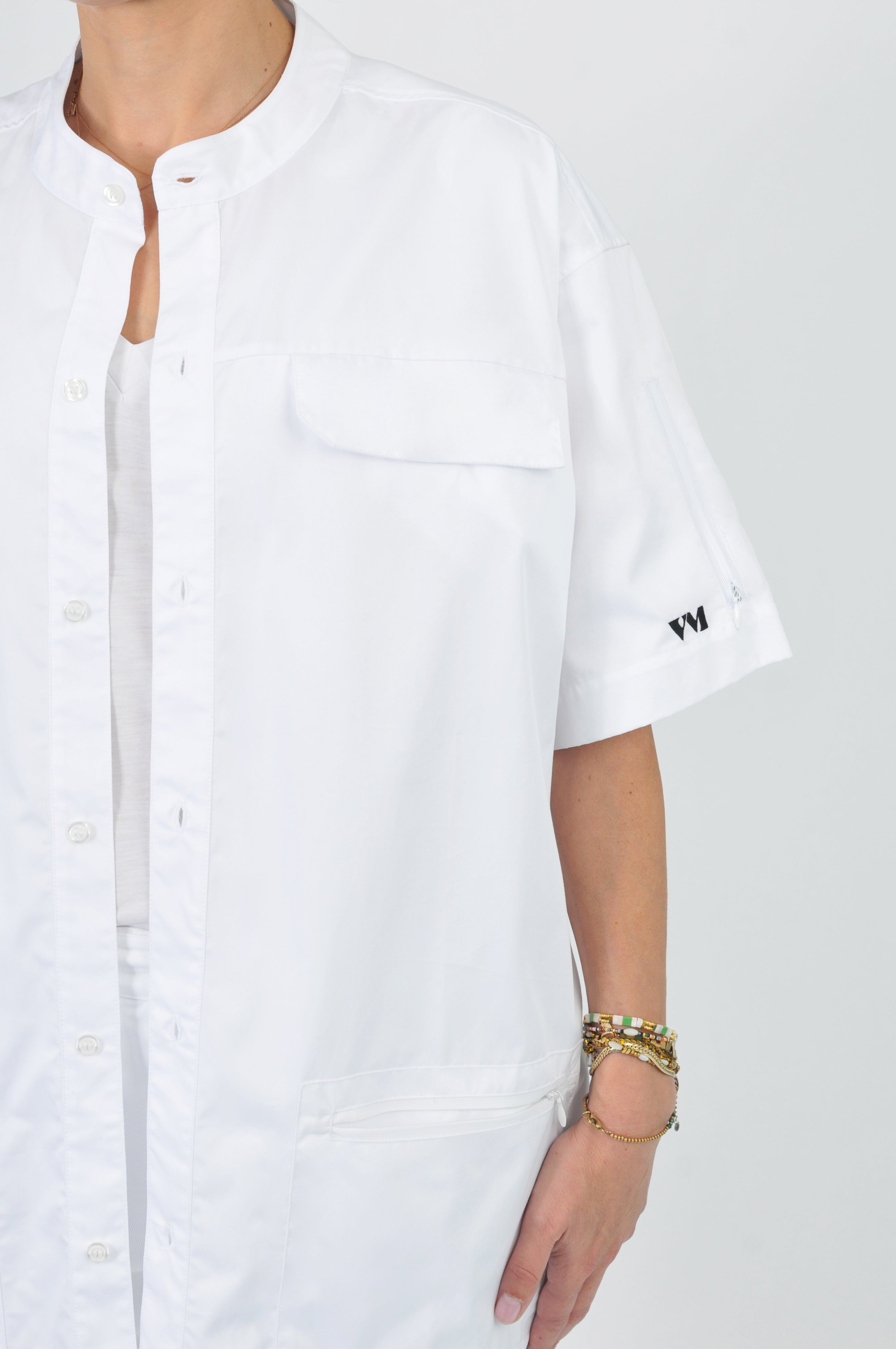 Blouse Medica Blanc