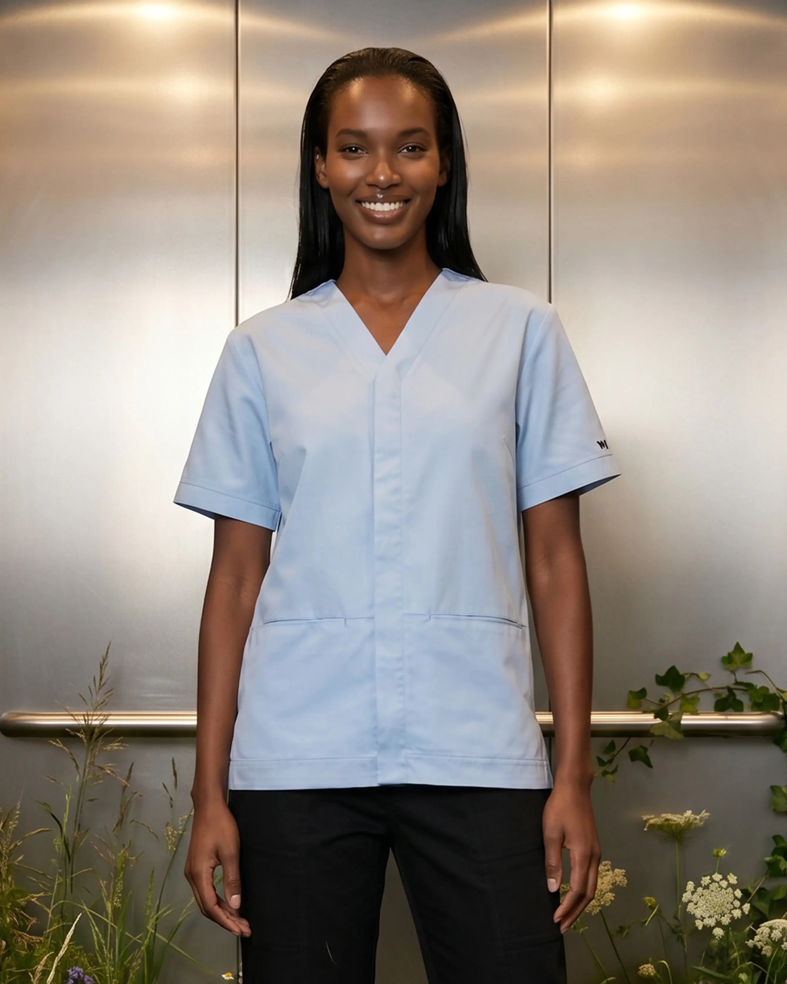 Blouse médicale Orchis Ciel
