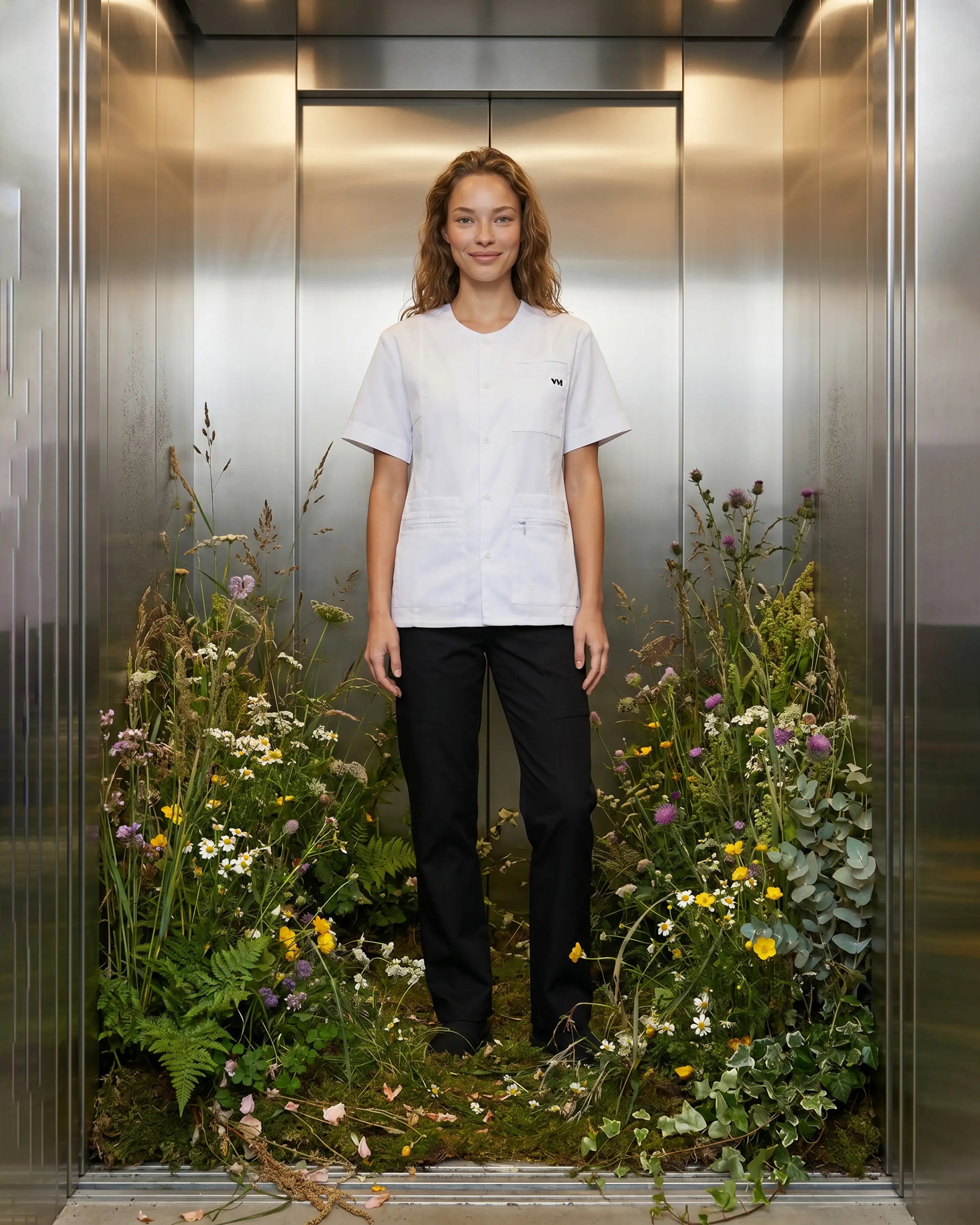 Blouse Iris Blanc