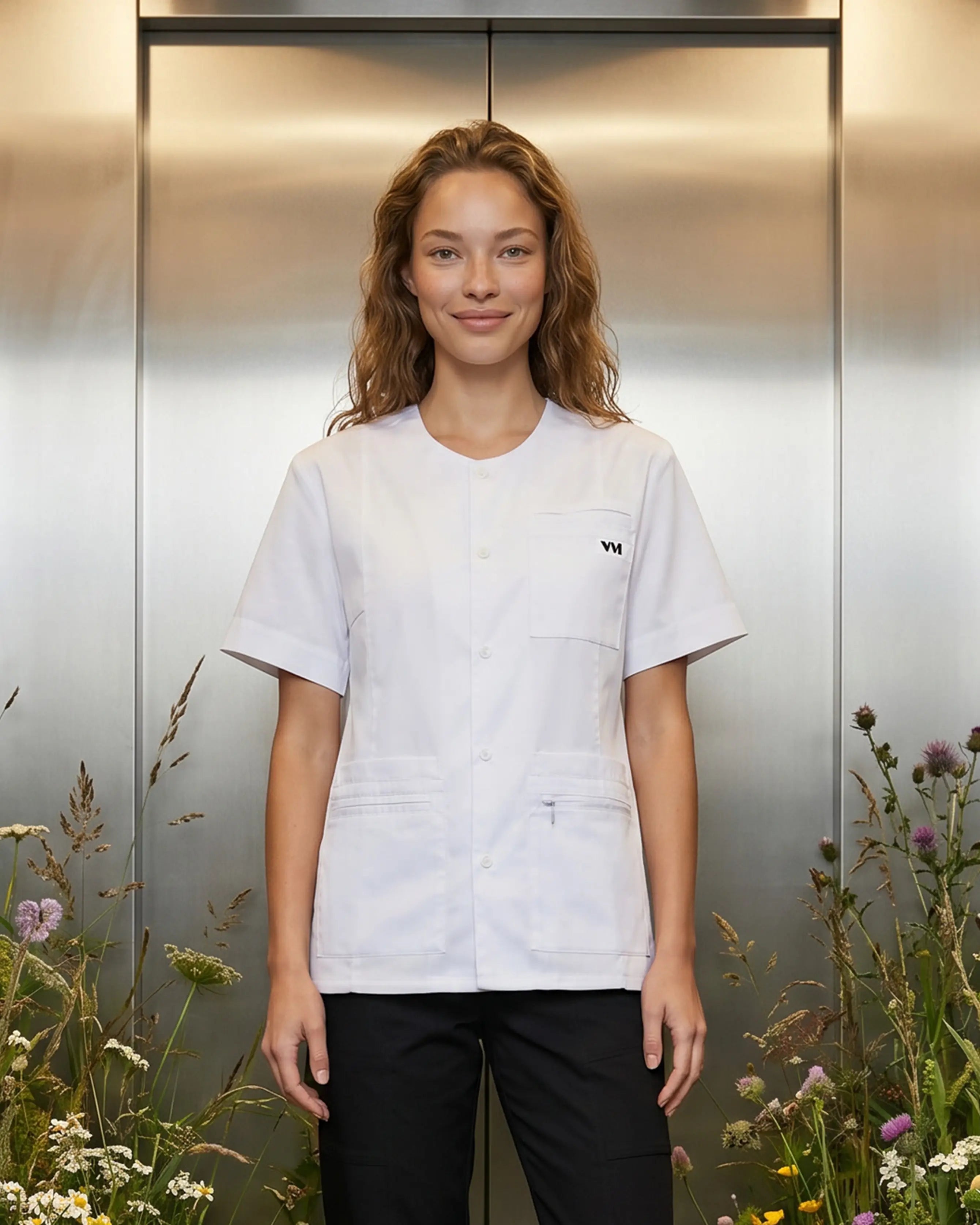 Blouse Iris Blanc