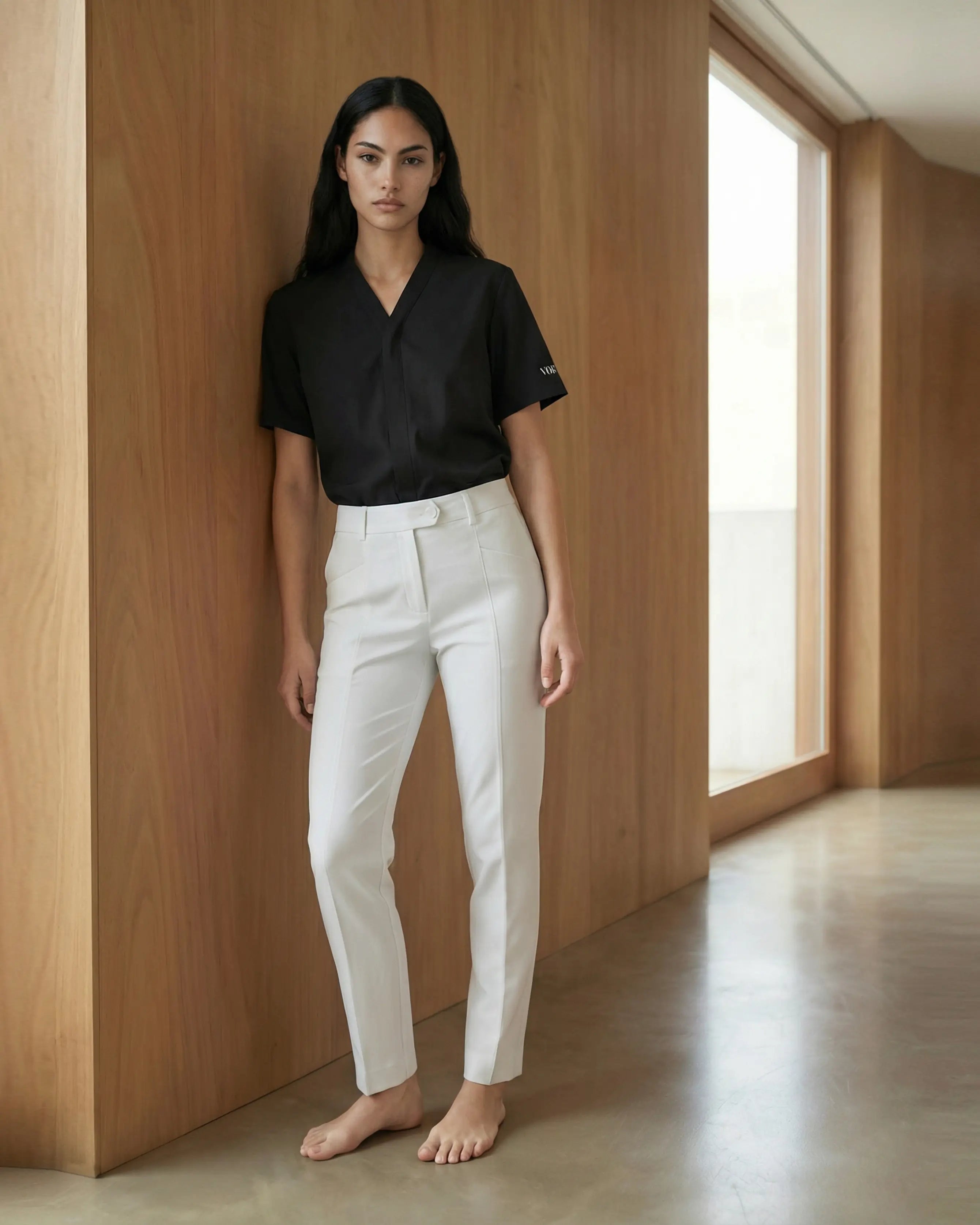 Pantalon Twill de coton Thymus