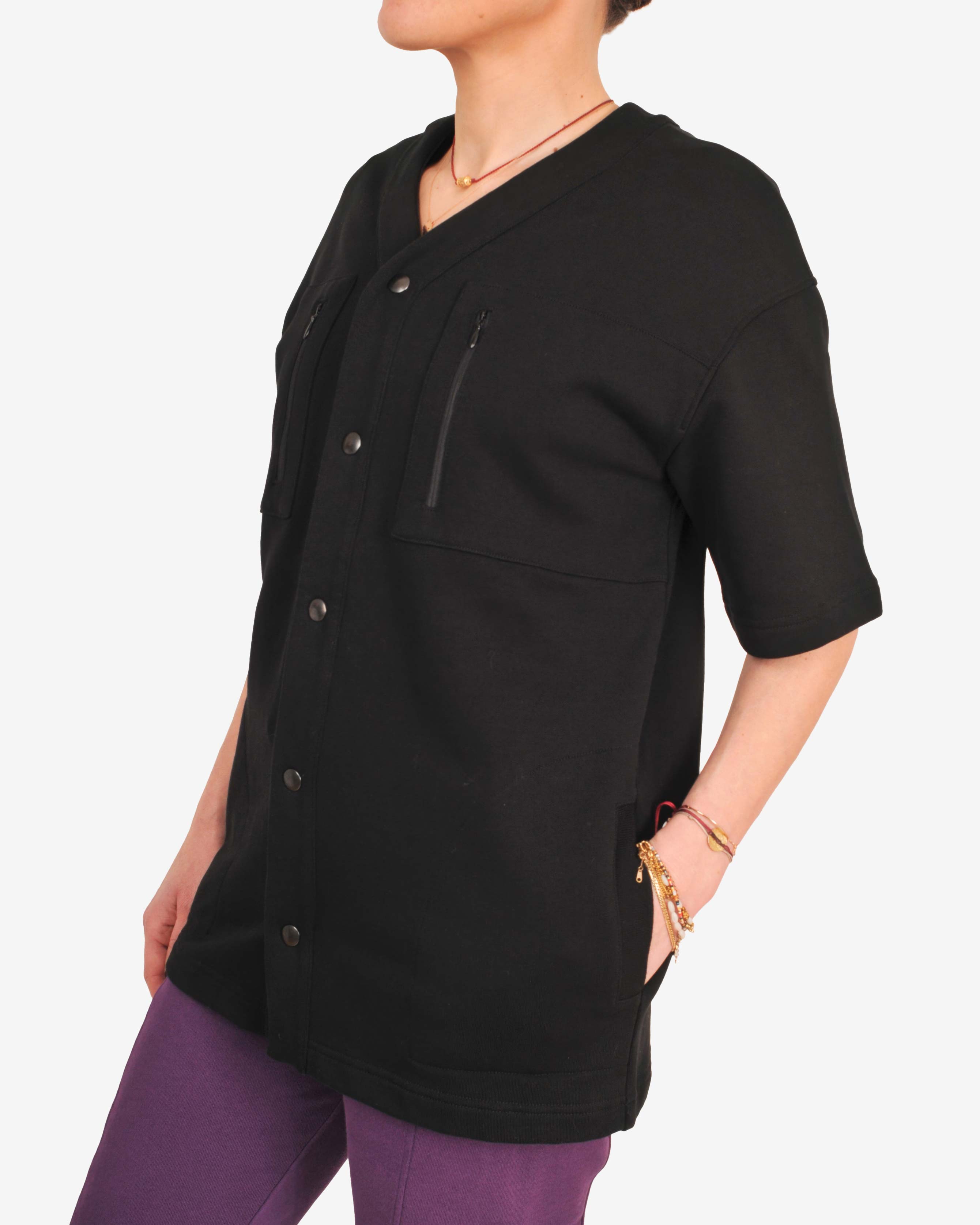 Cardigan Mixte Lilium Noir