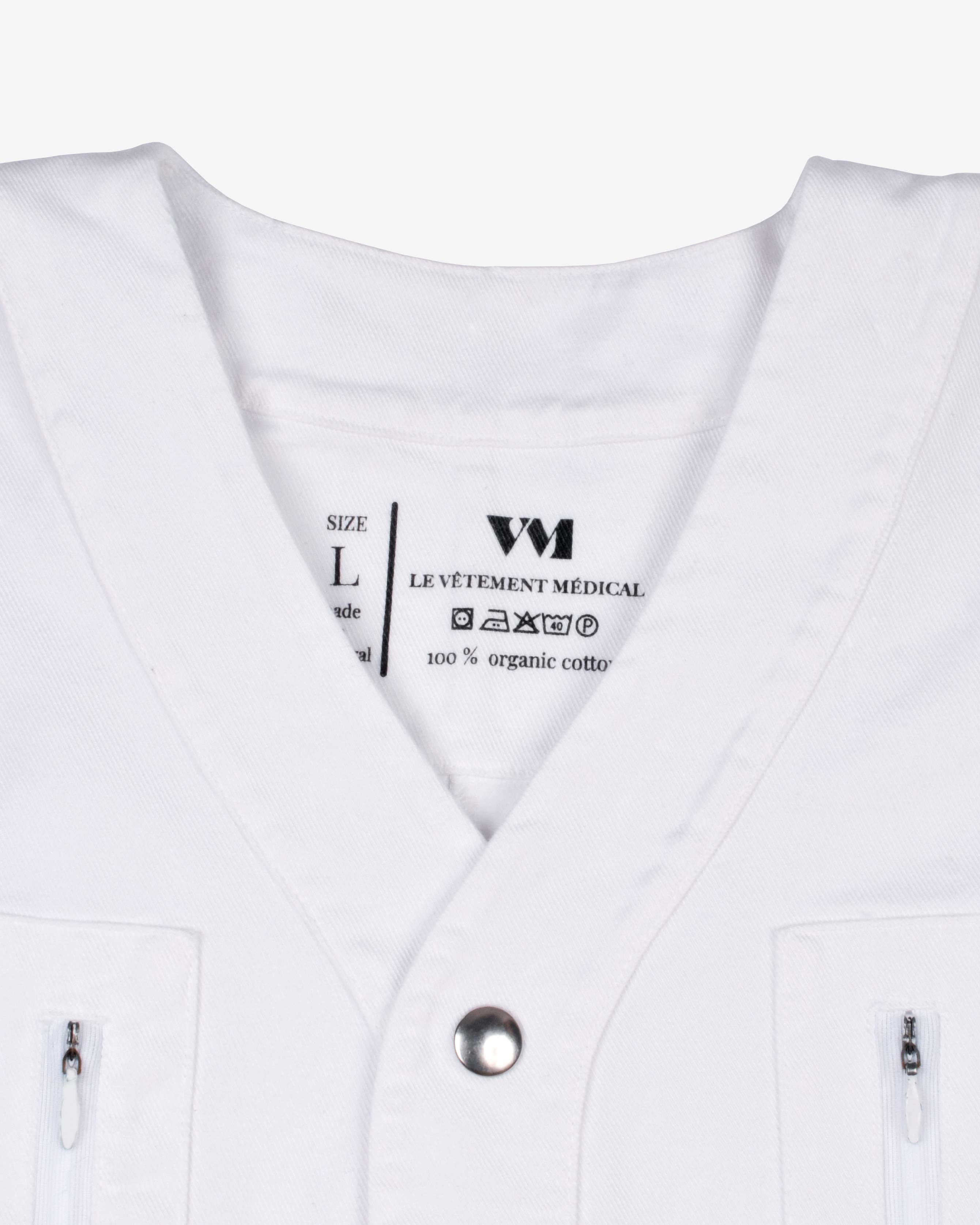 Cardigan mixte Myrrha Blanc