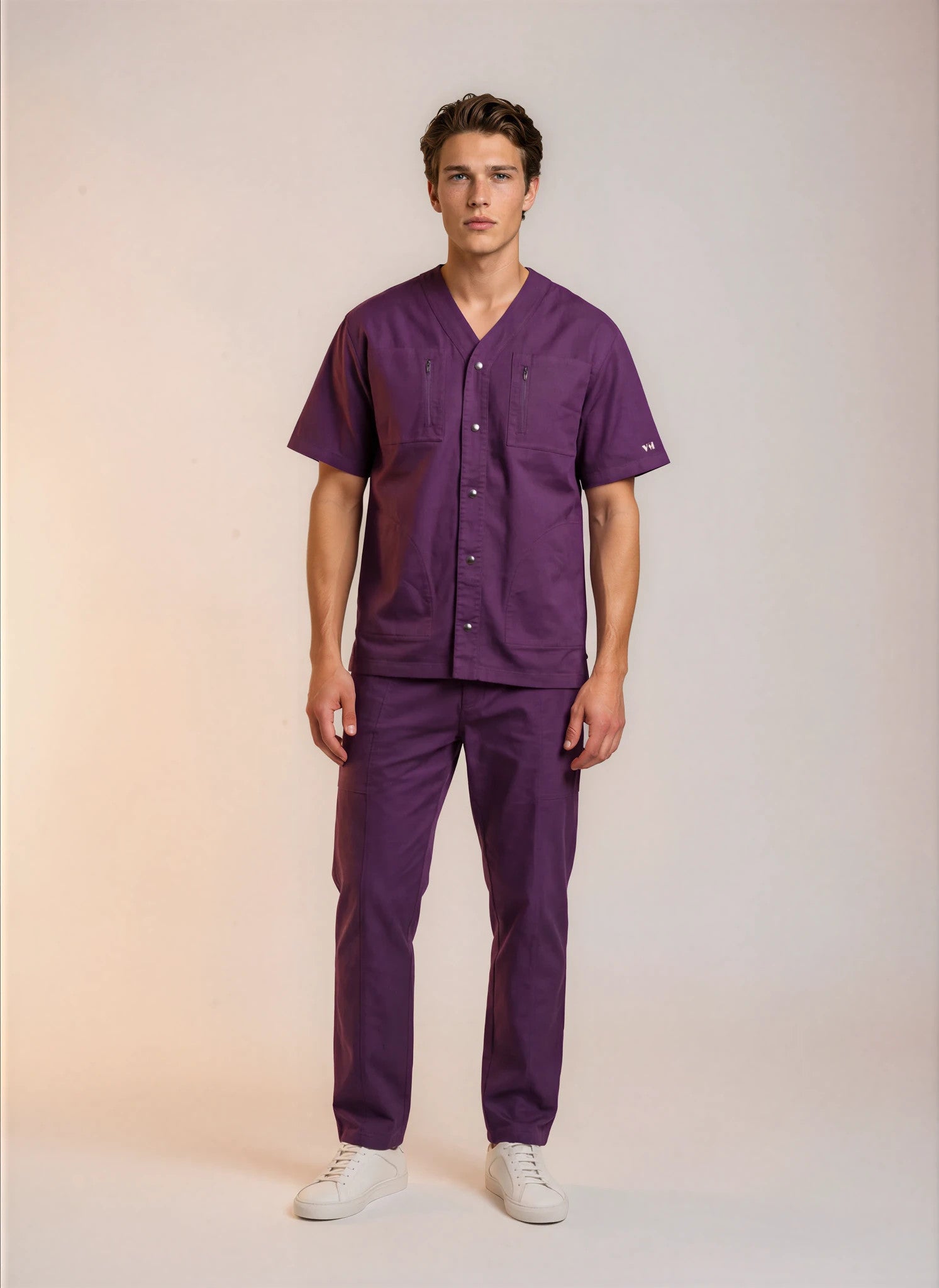 Cardigan mixte Myrrha Prune