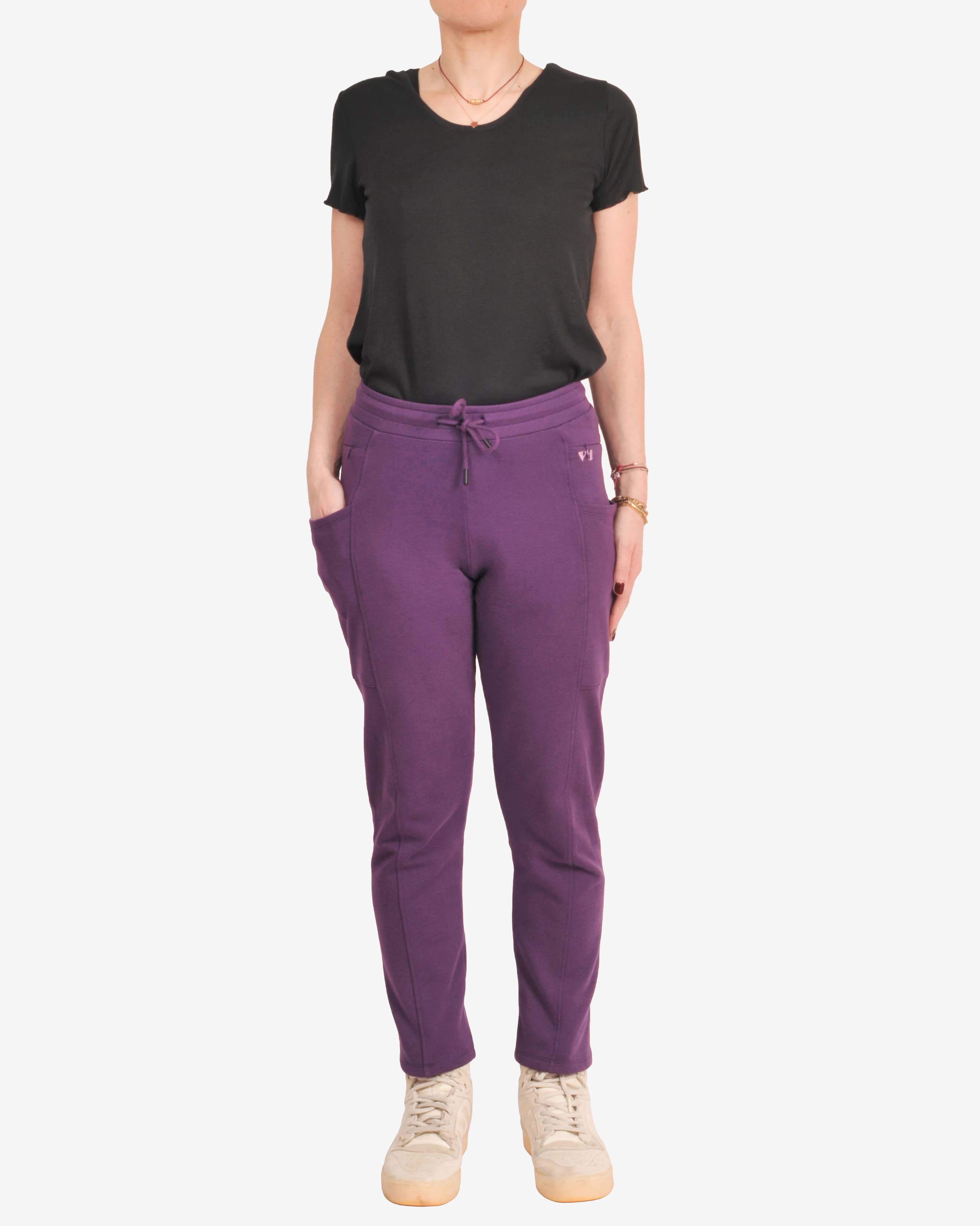Pantalon Mixte Salvia Prune