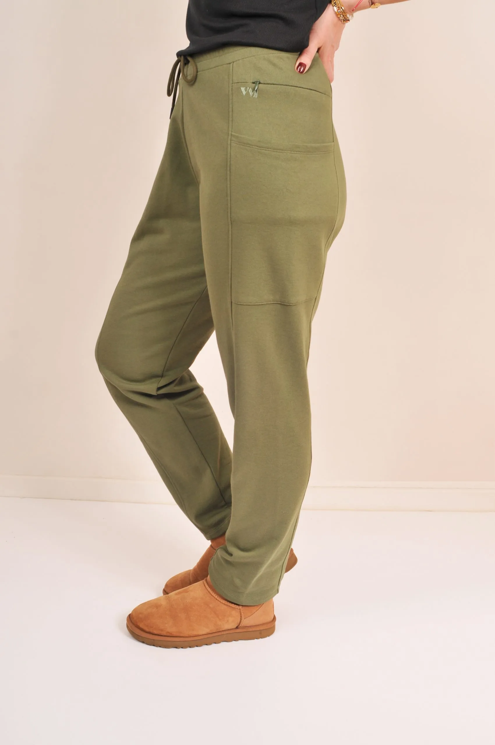 Image n°3 du modèle Pantalon mixte Salvia de couleur thym