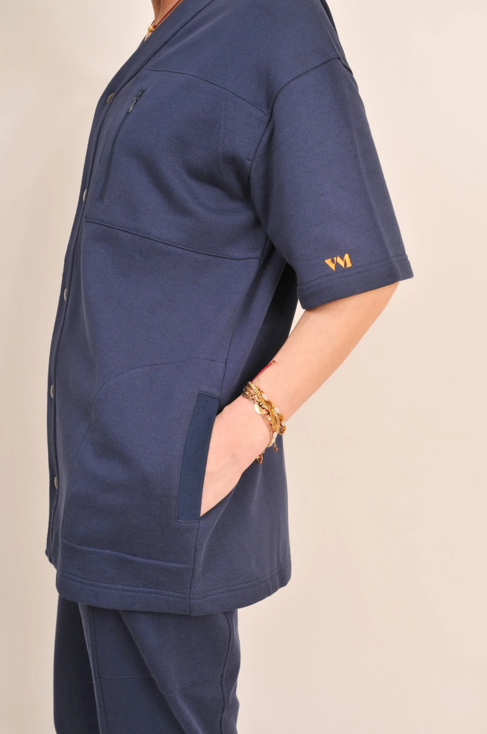 Image n°10 du modèle Cardigan mixte Lilium de couleur marine