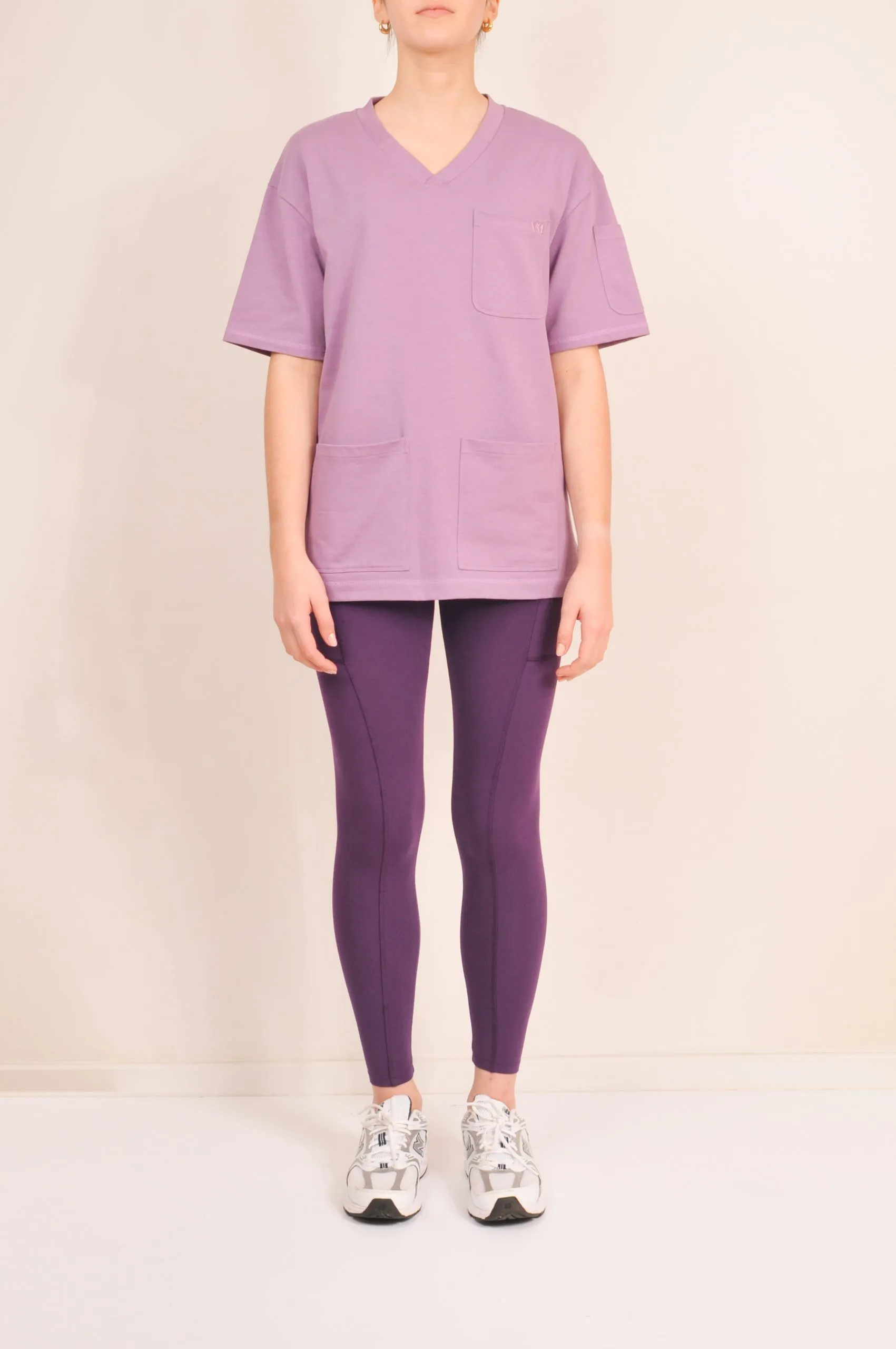 Image n°3 du modèle Scrub mixte Vitae de couleur lilas