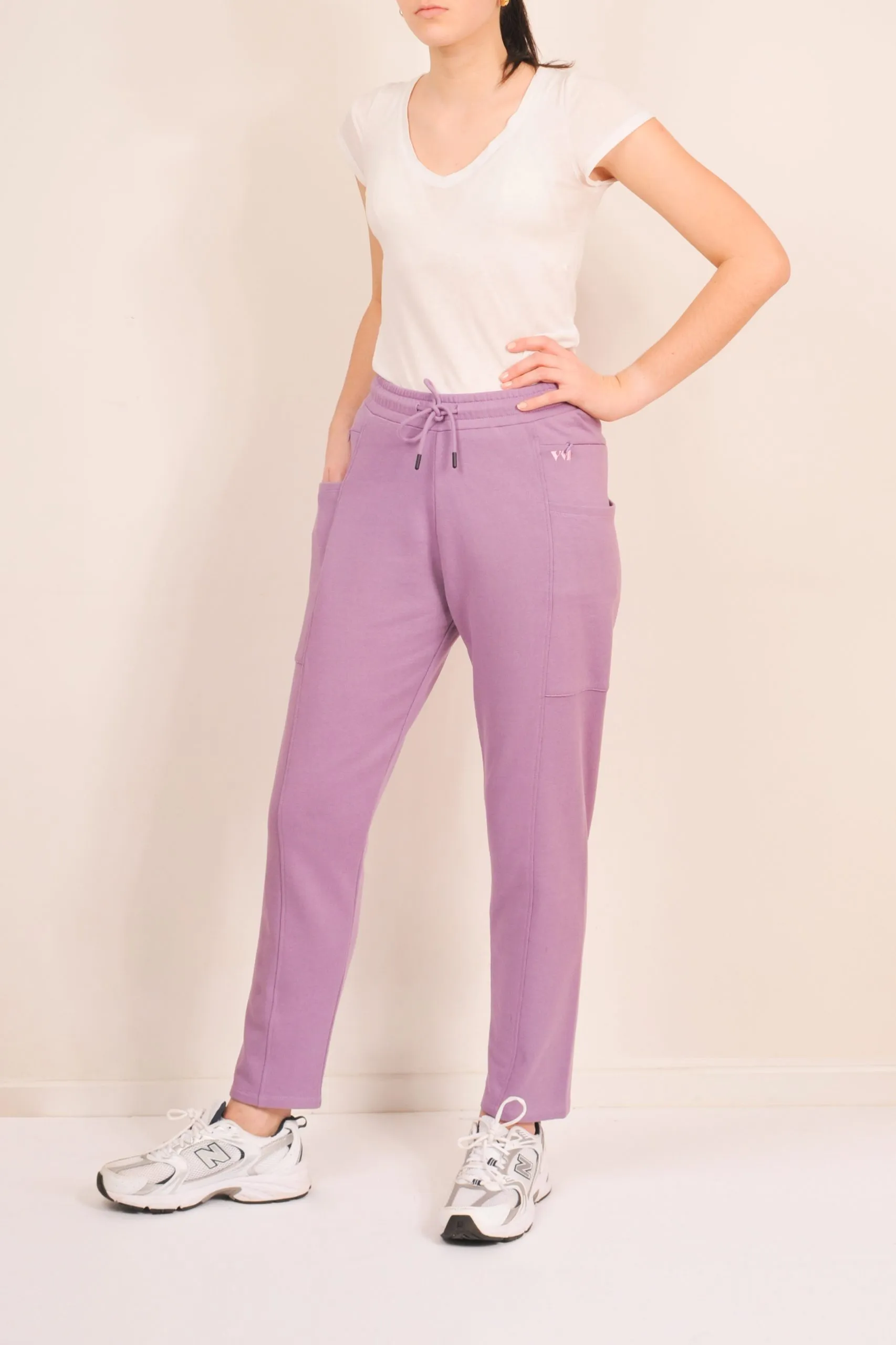 Image n°6 du modèle Pantalon mixte Salvia de couleur lilas