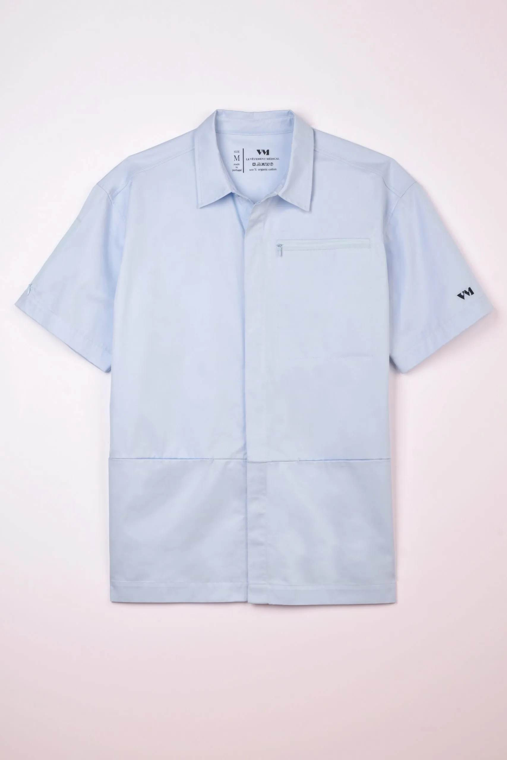 LVM, Modèle Blouse Homme ALBIUS de couleur ciel
