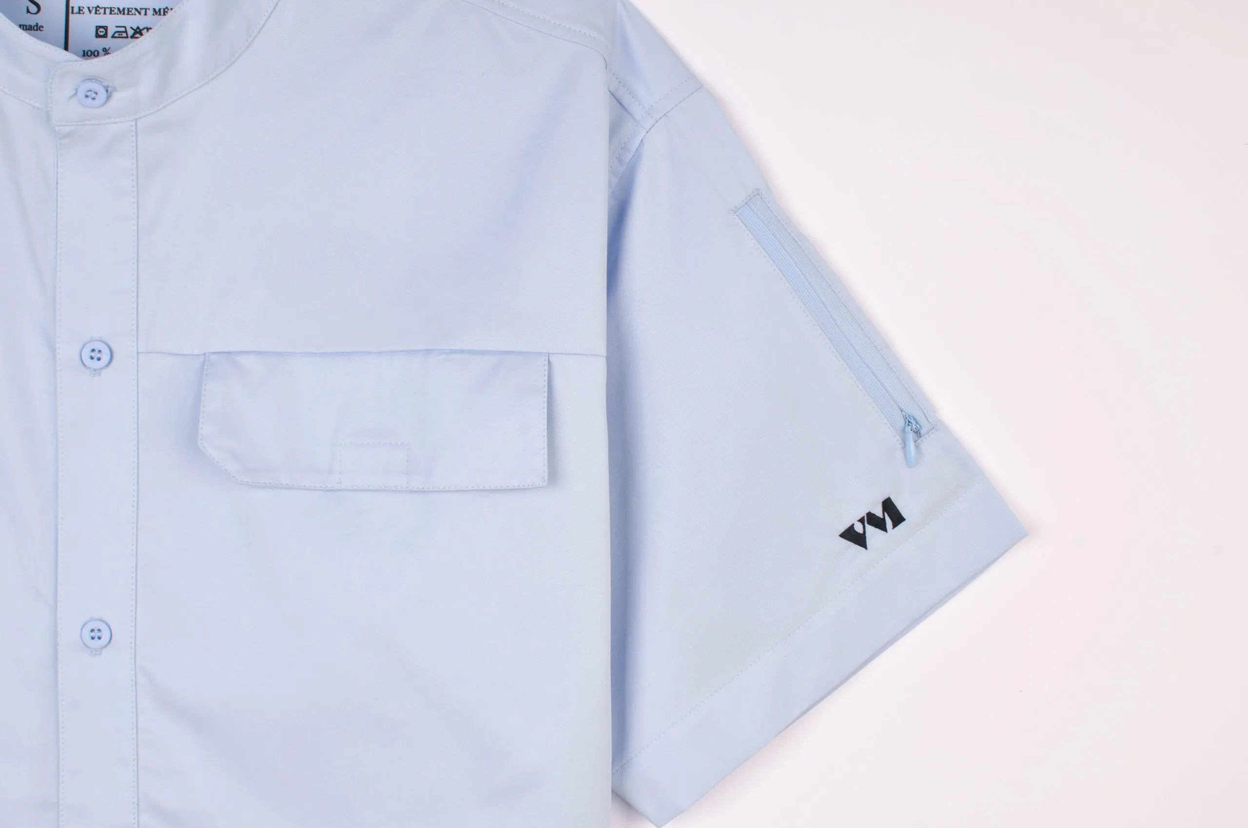 Image n°22 du modèle Blouse Homme Medica de couleur ciel