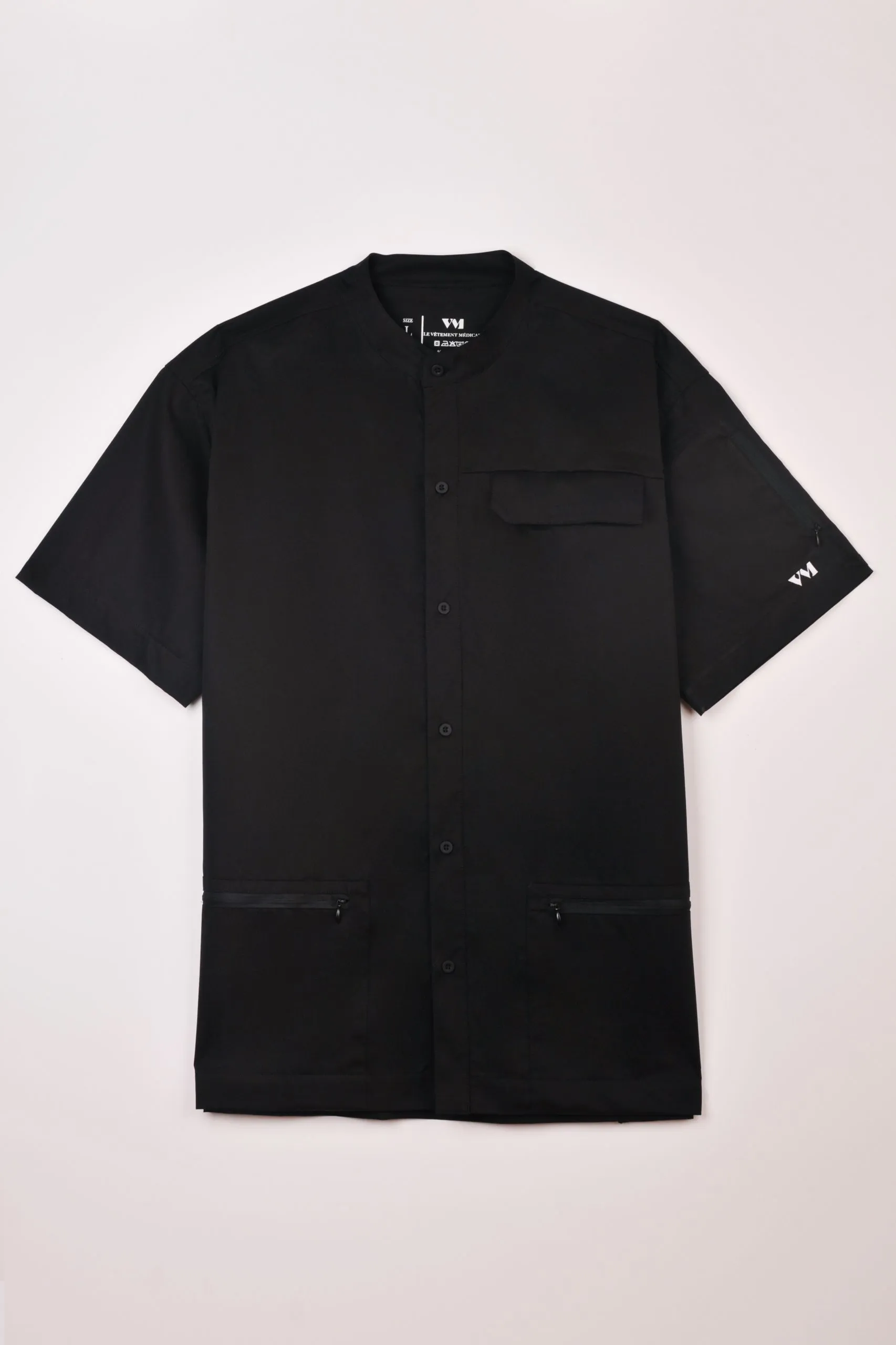 LVM, Modèle Blouse Homme Medica de couleur Noir
