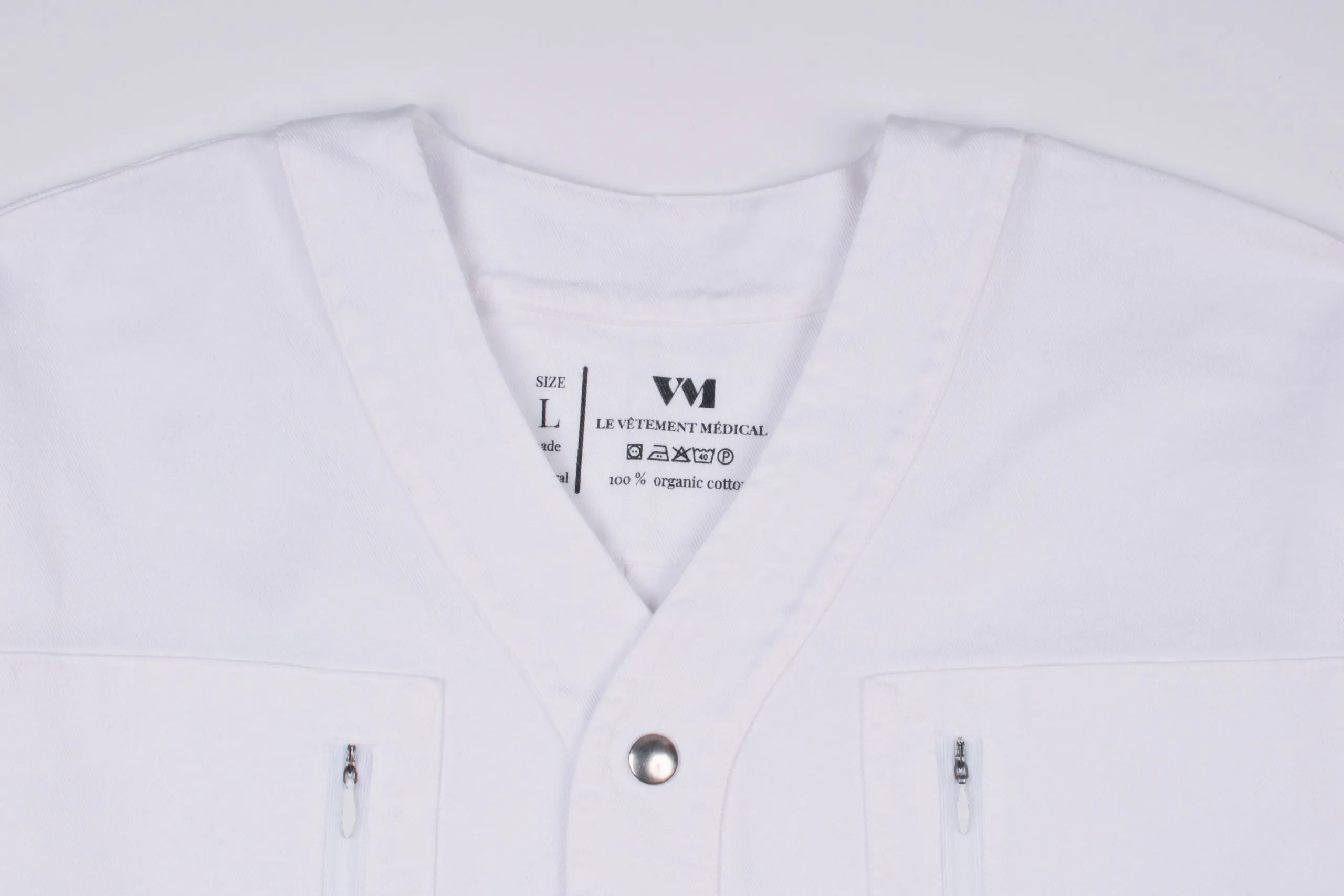 Image n°27 du modèle Blouse mixte Myrrha de couleur Blanc