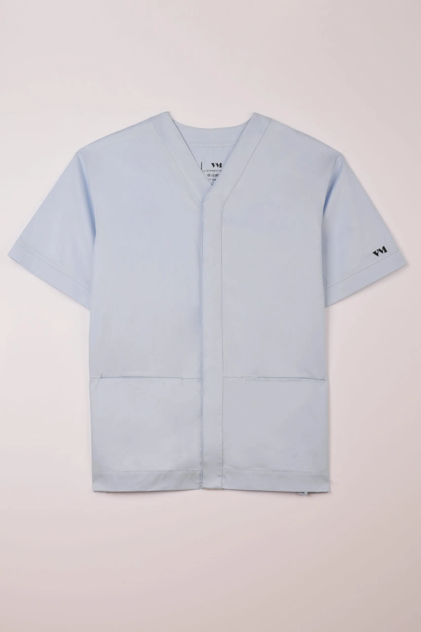 LVM, Modèle Blouse Femme Orchis de couleur ciel